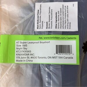 Kit. By Knix Super Leakproof Boyshort - XXS